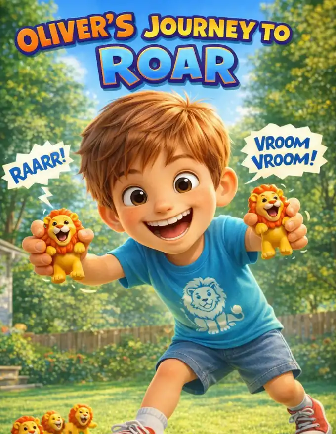 Example: Oliver's Journey to Roar preview cover